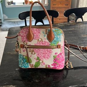Dooney. & Bourke Hydrangea Monogram Dome Bag